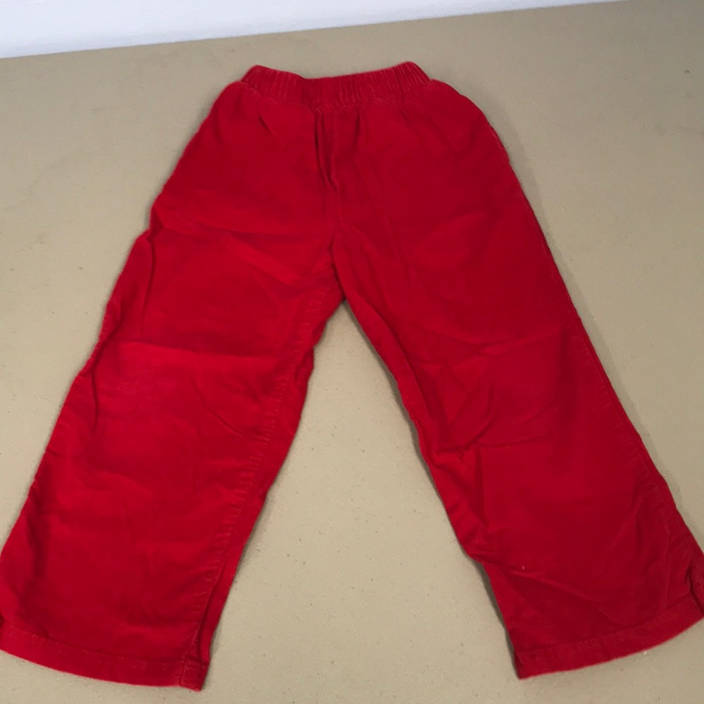Rags Land boys red pants